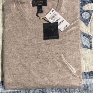 Charter Club woman’s cashmere’s Sweater - Tan